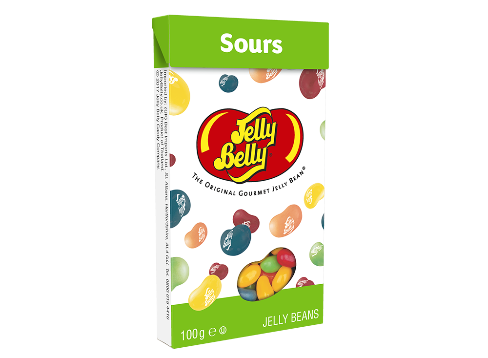 Jelly Belly Sour Mix 100g Flip Top Box