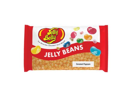 Jelly Belly 1kg Bulk Bag Caramel popcorn Flavour