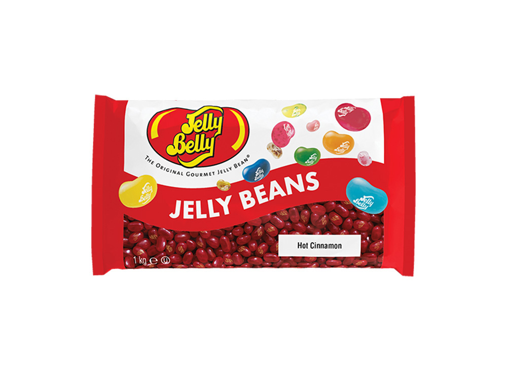 Jelly Belly 1kg Bulk Bag Hot Cinnamon! Flavour