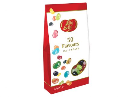 Jelly Belly 200g Gable Box 50 Assorted Mix