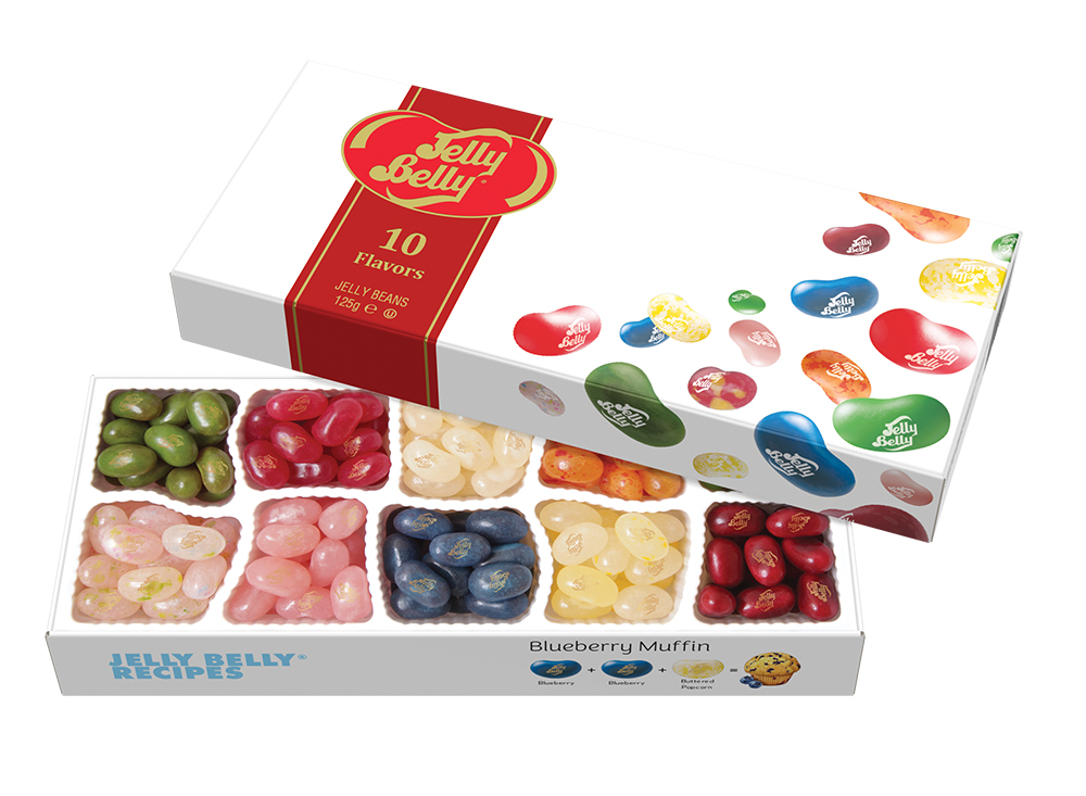 10 Flavour Gift box 125g - Jelly Belly UK