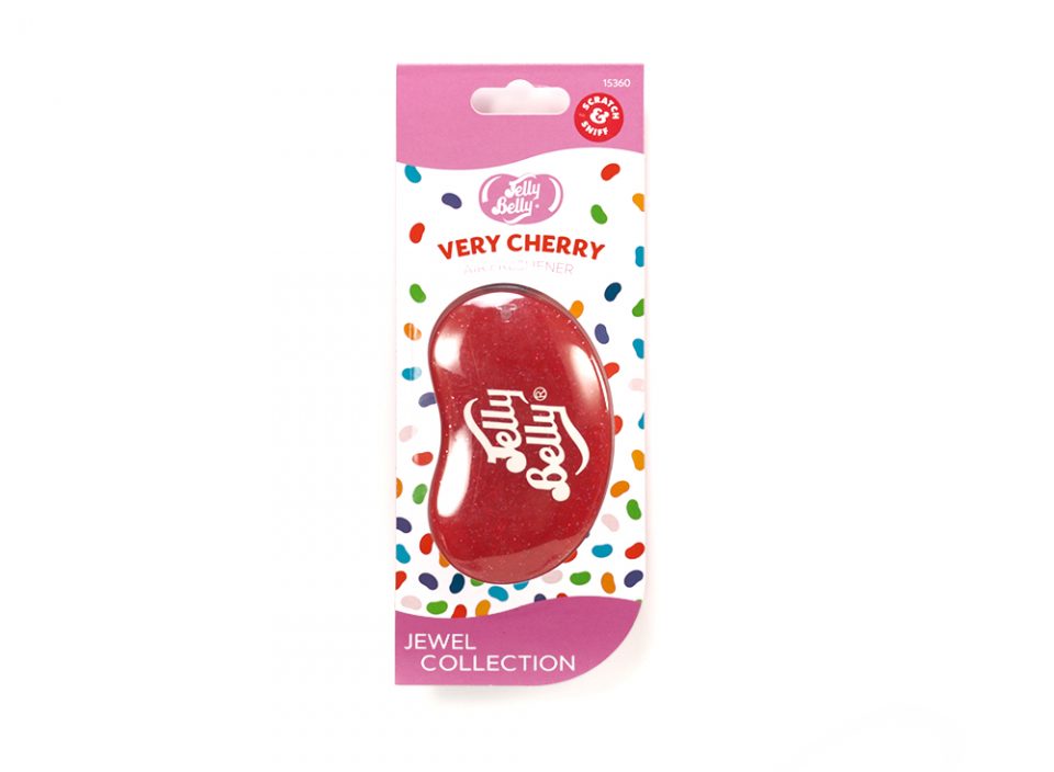Car Air Freshener JEWEL Very Cherry Jelly Belly UK