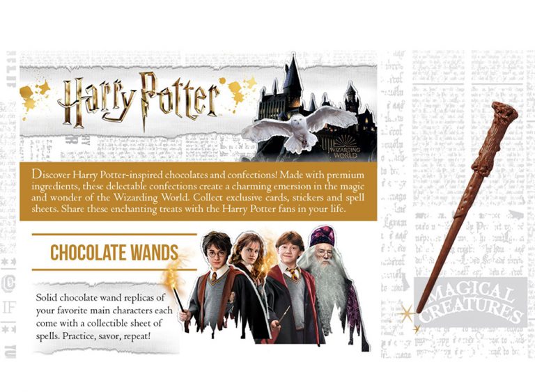 Harry Potter's™ Milk Chocolate Wand 42g Jelly Belly UK
