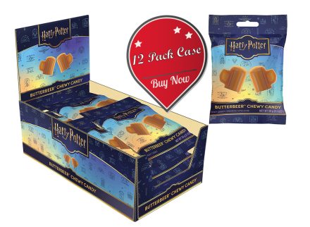 Jelly Belly Harry Potter Butterbeer Chewy candy 59g bag Caddy