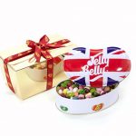 Jelly Belly UNION JACK flag 200g 50 assorted mix tin