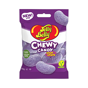 Jelly Belly Vegan Chewy Sours Grape