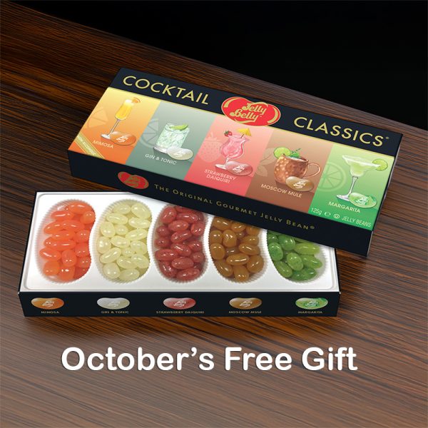 Jelly Belly Cocktail 125g Free Gift