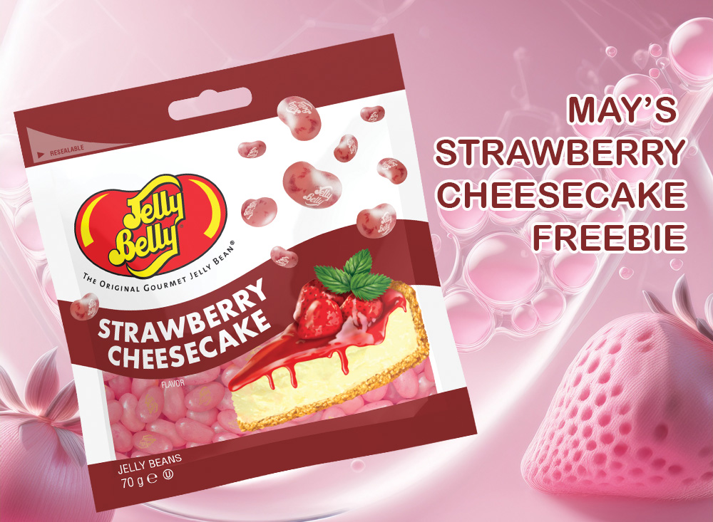 Mays Freebie Strawberry Cheesecake 70g Bag
