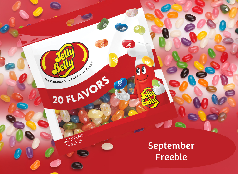 September's Freebie 20 Assorted 70g Bag