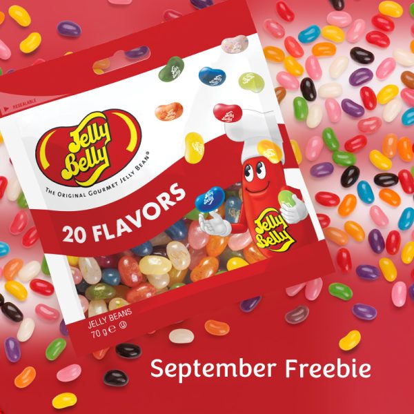 September Freebie 20 Assorted flavour 70g bag